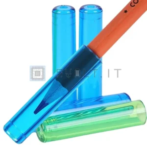 10pz Tappo Matita Copertura Protettiva Plastica Resistente