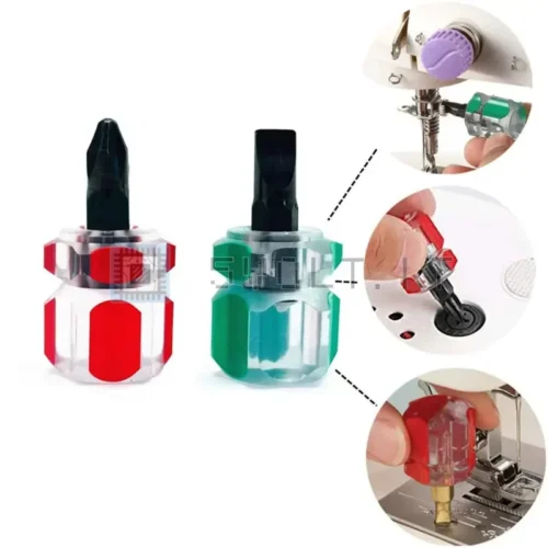 2pz Mini Cacciaviti Per Macchina Da Cucire Piastra Ago Rapa