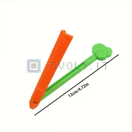 3pz Clip Per Sacchetti Alimentari In Plastica Riutilizzabili
