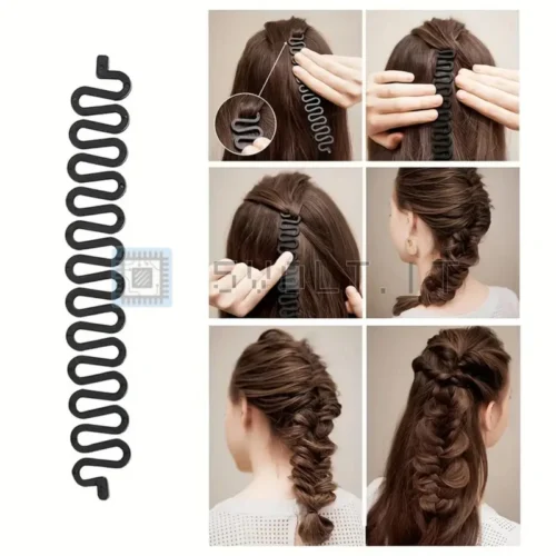 Lotto 6 Pezzi Strumenti Per Styling Dei Capelli Per Ragazze