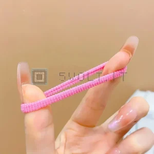 Confezione Da 100 Anelli Per Capelli Piccoli Ed Elastici 2cm