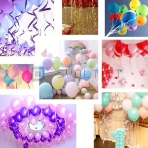 Lotto 5 Pezzi Nastro Viola Per Palloncini Confezioni Regalo