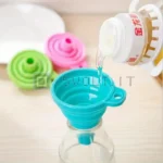 Mini Imbuto In Silicone Pieghevole Blue Acqua Olio Cucina