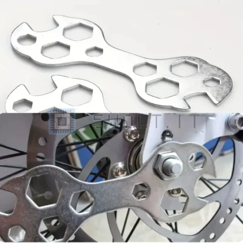 Chiave A Pedale Per Bicicletta 10 In 1 Smontaggio Acciaio