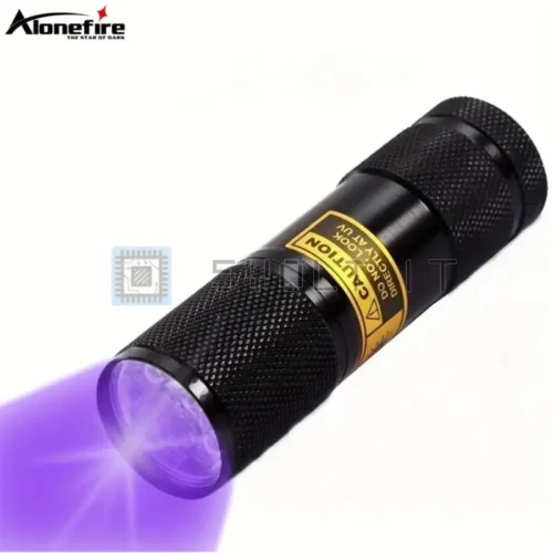 Torcia a LED UV da 395-400nm Mini Rilevare Muffa Soldi Falsi