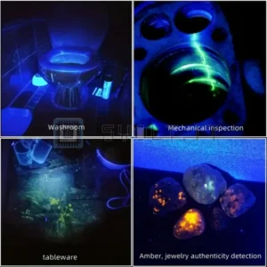 Torcia a LED UV da 395-400nm Mini Rilevare Muffa Soldi Falsi