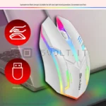 Mouse Cablato Skylion F1 da Gaming RGB 3 Pulsanti