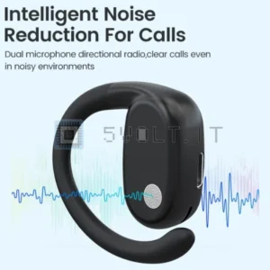 Auricolare Singolo Bluetooth Riduzione Rumore Intelligente