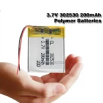 Batteria LiPo al Litio 302530 3.7V 200mAh Ricaricabile