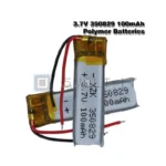Batteria LiPo al Litio 350829 3.7V 100mAh Ricaricabile