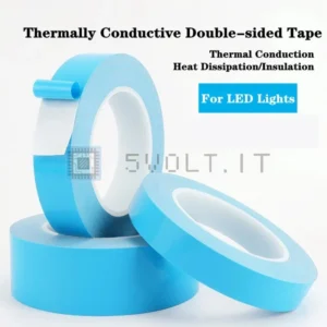 Nastro Termico Dissipatore di Calore 0.15mmX25m-3mm LED