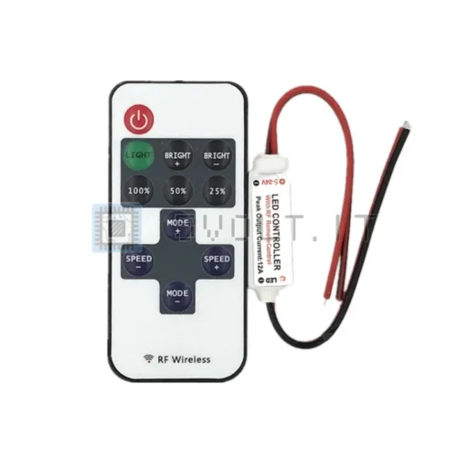 Controller Strisce LED con Telecomando RF Wireless SMD 5050