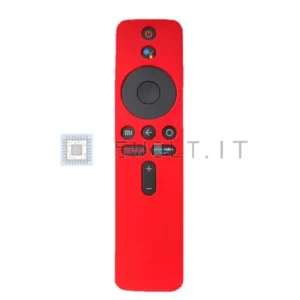 Custodia Cover in Silicone Rossa per Xiaomi Mi TV Box S