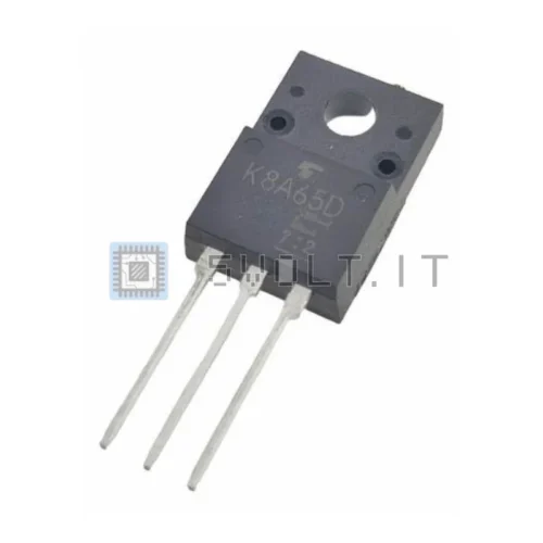 Mosfet N-Channel TK8A65D 650V 10A 0.7ohm TO-220F – 2 Pezzi