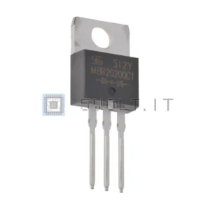 Diodo Schottky MBR20200CT 200V 20A TO220 – 2 Pezzi
