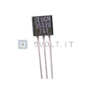 Sensore Hall UGN3503UA Effetto Lineare TO92 – 2 Pezzi
