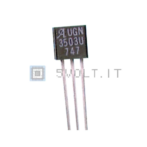Sensore Hall UGN3503UA Effetto Lineare TO92 – 2 Pezzi