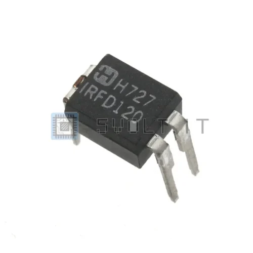 Transistor IRFD120 Effetto Campo 100V 10A DIP4 – 2 Pezzi