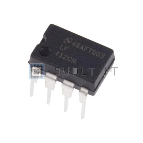 Amplificatore LF412CN Operazionale Dual JFET DIP8 – 2 Pezzi