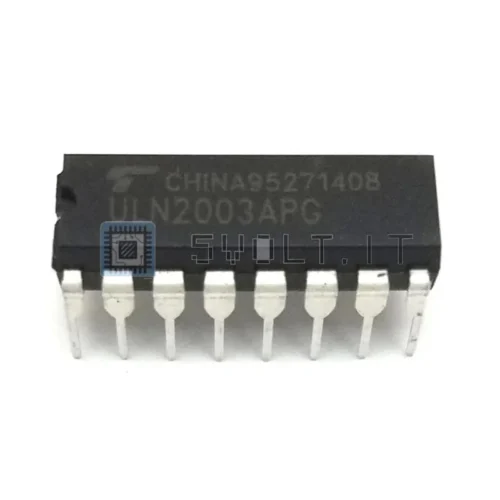 Driver 7 Canali ULN2003APG 500mA 50V DIP16 – 2 Pezzi
