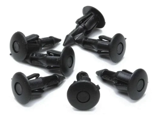 Rivetti Plastica 6mm Moto Honda Yamaha Fissaggio 50 Pezzi