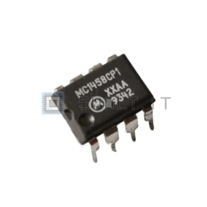 Amplificatore MC1458CP1 Operazionale Dual DIP8 – 2 Pezzi