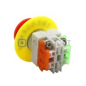 Pulsante Arresto Emergenza 660V 10A Fungo Rosso AC DPST