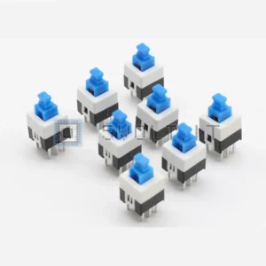 20pz Interruttore G64 Autobloccante 7x7x12mm 6pin DPDT