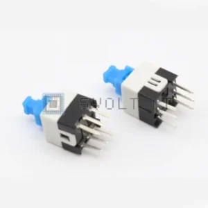 20pz Interruttore G64 Autobloccante 7x7x12mm 6pin DPDT