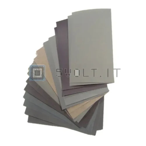 Set 15pz Carta Vetrata Acqua 400 600 3000 800 1000 1200