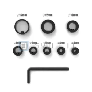9pz 3-16mm Bit Stop Anello per Punte Trapano Posizionatore