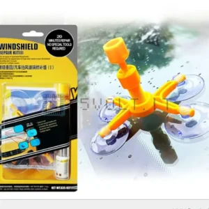 Kit Riparazione Parabrezza Rapida Vetro Incrinato Resina