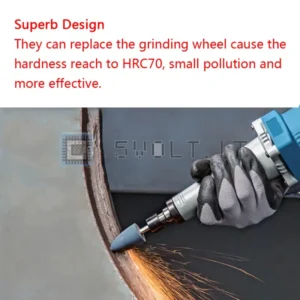10pz Teste Ruote Abrasive per Dremel Utensili Lucidatura