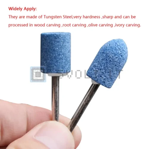 10pz Teste Ruote Abrasive per Dremel Utensili Lucidatura