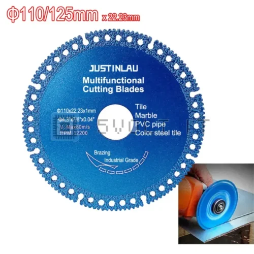 Disco da Taglio 100mm per Vetro Marmo PVC Mattoni Lama