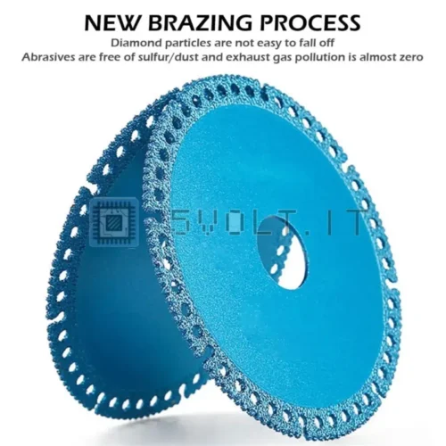 Disco da Taglio 100mm per Vetro Marmo PVC Mattoni Lama
