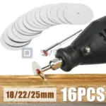 Mini Set 16pz Lame Dischi da Taglio Diamantati Legno Dremel