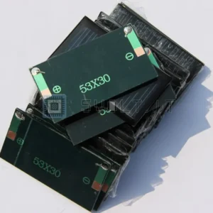 2pz Mini Pannello Solare Cella 53x30mm 30mA 5V