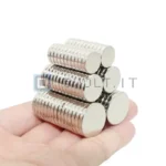 5pz Magneti Neodimio 8x3mm Tondo N35