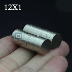 5pz Magneti Neodimio 12x1mm Tondi N35