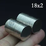 5pz Magneti Neodimio 18x2mm Tondi N35