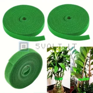 Nastro Magico Nylon Giardino Supporto Legatura Rami 100x1cm