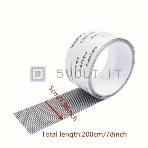 Nastro Riparatore Autoadesivo Schermi Display Rete 2M