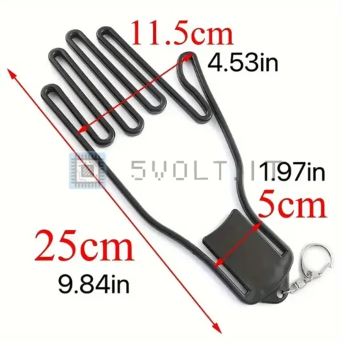 Sagoma Porta Guanti da Golf Uomo Donna Nero Robusto