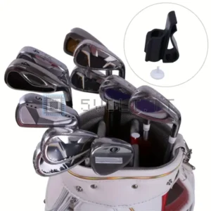 Clip Nero per Putter da Golf con Segnalino Mazze Accessorio
