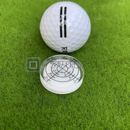Strumento Segnalatore Pendenza Palline Golf Trasparente