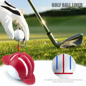 Strumeto Segnatore Palline da Golf a T per Marcare Rosso