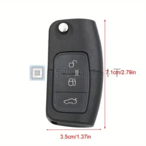 Guscio Chiave 3 Pulsanti per Ford Focus Fiesta Mondeo HU101