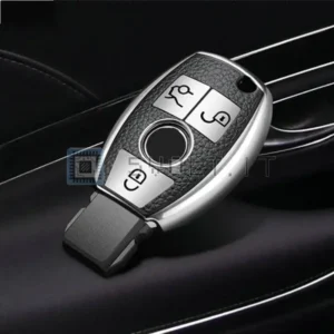 Cover Chiave Plastica Ecopelle per Mercedes Classe A B C E S