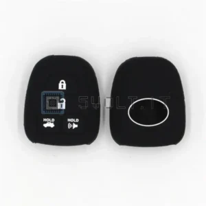 Cover Chiave Silicone per Toyota Corolla 14-15 Nera
